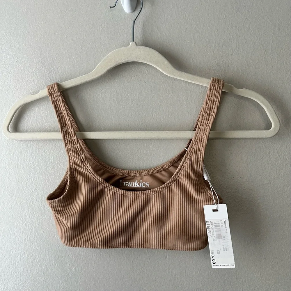 NWT Frankie’s Bikini Connor Sand Top